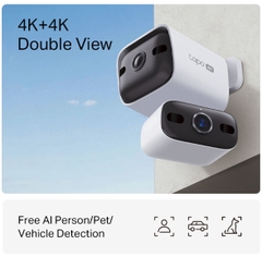 Camera An Ninh Wi-Fi Ống kính kép Ngoài trời Tapo C6165D