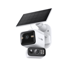 Kit Camera An ninh Năng lượng Mặt trời Quay Quét Ống kính Kép Tapo C645D KIT