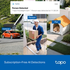 Camera an ninh xoay/nghiêng ngoài trời tích hợp đèn pha Tapo C710