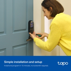 Khóa Cửa Wi-Fi Thông Minh Tapo DL105