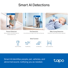 Camera AI Wi-Fi An Ninh Gia Đình Quay Quét TC74