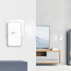 TL-WPA7617 Bộ Mở Rộng Sóng Wi-Fi AC Powerline AV1000 Gigabit Kèm Ổ Cắm Điện