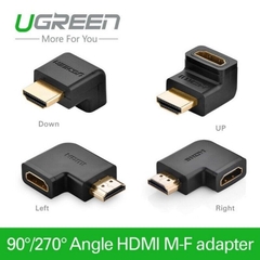 Đầu nối HDMI 90 độ - bẻ xuống Ugreen 20109