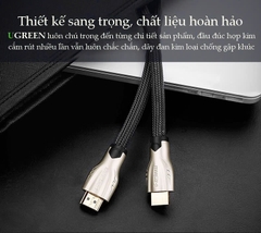 Dây Cáp HDMI Bọc Lưới Hỗ Trợ 4K 3D Ugreen HD102