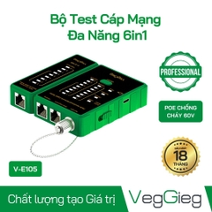 Máy Test Dây Mạng Đa Năng (Chuyên nghiệp) VegGieg V-E105