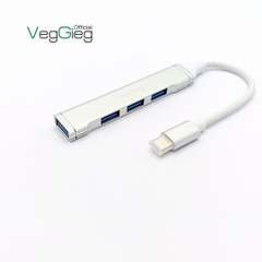 Bộ Chia/ Hub Type-C ra 4 Cổng USB 3.0 - V-K303