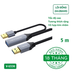 Cáp Nối Dài USB 3.0 - Tích Hợp Chip VegGieg V-U330 (5 – 30m)