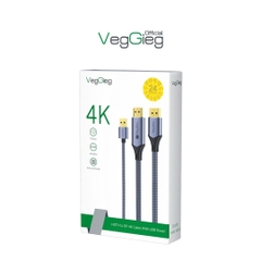 Cáp chuyển HDMI sang DisplayPort M/M 4K60Hz có Cấp Nguồn USB - V-Z102