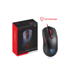 Chuột Gaming Motospeed V400 Black Red