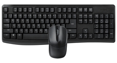 Bộ bàn phím và chuột vi tính không dây Rapoo X1800Pro màu đen