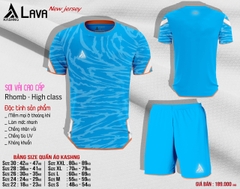 Bộ quần áo bóng đá cao cấp KASHNG LAVA - Hàng sẵn kho