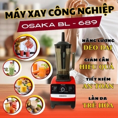 Máy xay sinh tố công nghiệp OSAKA đa năng siêu mạnh BL-689 - Dung tích 2L