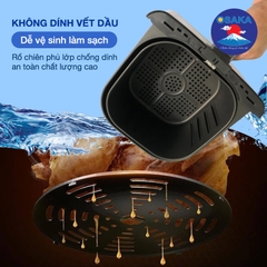 Lò chiên không dầu Osaka AF-07L - Siêu to khổng lồ, nướng gà nguyên con 1.5 kg