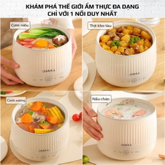 NỒI LẨU ĐIỆN "MAGIC POT" 12 TRONG 1 OSAKA MCP-180 ĐA NĂNG VÀ TIỆN DỤNG