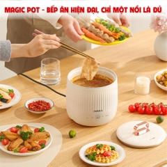NỒI LẨU ĐIỆN "MAGIC POT" 12 TRONG 1 OSAKA MCP-180 ĐA NĂNG VÀ TIỆN DỤNG