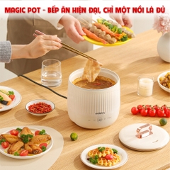 NỒI LẨU ĐIỆN "MAGIC POT" 12 TRONG 1 OSAKA MCP-180E ĐA NĂNG VÀ TIỆN DỤNG