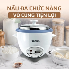 Nồi cơm điện Osaka RC120RT - Nấu cơm không phân biệt mọi loại gạo