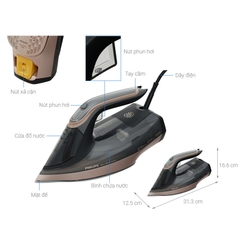 Bàn ủi hơi nước Philips DST8041/80 3000W - Hàng Chính Hãng