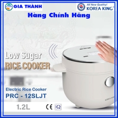 Nồi cơm điện Tách đường, Korea King PRC-12SLJT dung tích 1.2L, 400W - Chính hãng Gia Thành Mall