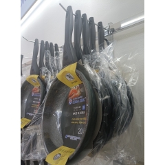 Chảo chống dính Hàn Quốc Korea King Size 20,26,28cm (lòng cạn) - Dùng được mọi loại bếp
