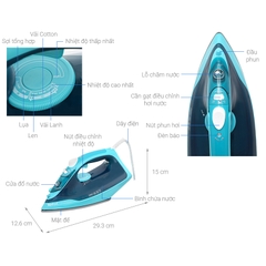 Bàn ủi hơi nước Tefal FV2867E0
