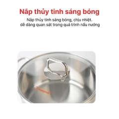 Bộ nồi Inox 5 đáy Penta HAPPYCOOK, HCS-PT06 Gia dụng Gia Thành