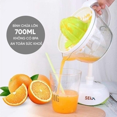 Máy vắt cam tự động SEKA, Vắt ép cam bằng điện 2 chiều giúp lấy hết nước