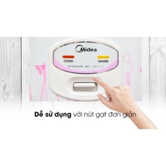 Nồi cơm mini nắp gài Midea 1.5 lít MR-CM1531, 700w