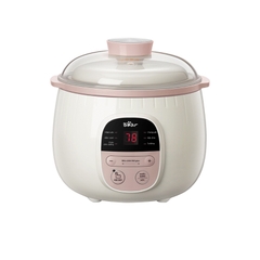 Nồi nấu chậm Bear SUBE001 0,8L kèm xửng hấp + nồi sứ Bảo hành chính hãng 18 tháng
