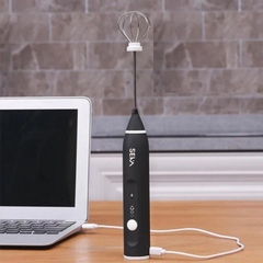 Máy Đánh bọt Cà phê, Đánh trứng cầm tay mini không dây đa năng 3 chế độ - Chĩnh hãng SEKA