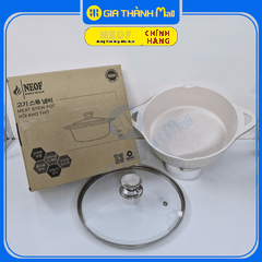 Nồi Đúc NEOF Size 24 Đáy Từ Kho Thịt Cá Đáy Từ