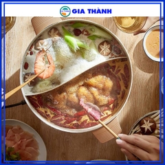 Nồi lẩu điện uyên ương 2 ngăn Bear DHG-C50K1 Bảo hành chính hãng 1 tháng