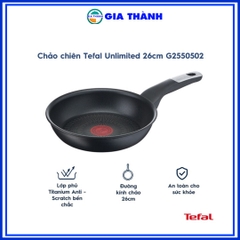Chảo chiên Tefal Unlimited 26cm G2550502