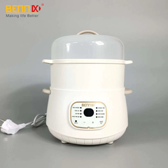 Nồi Nấu Cháo, Chưng Yến, Hầm Cách Thuỷ Bennix BN-10SLC dung tích 1 Lít Kèm Xửng Hấp