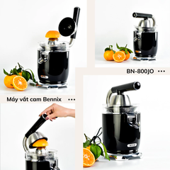 Máy vắt cam Cao Cấp Bennix BN -800JO Vắt siêu kiệt nước, có tay cầm,đảm bảo an toàn vệ sinh