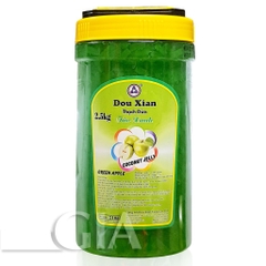 Thạch dừa Douxian hộp 2.5kg - DÂU