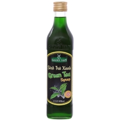 Siro Golden Farm chai 520ml - TRÀ XANH