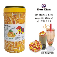 Thạch 3D Douxian hộp 2.5kg - TRÁI CÂY - HẠT NHỎ