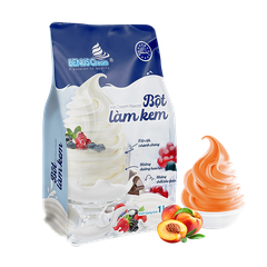 Bột làm kem Benus gói 1kg - ĐÀO