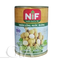 Nhãn ngâm nước đường Nif lon 560g