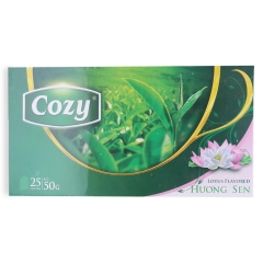 Trà túi lọc cozy Hộp 50g (25 gói x 2g) - SEN