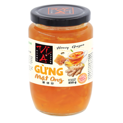 Trà mật ong Vị Á hũ 450g - GỪNG