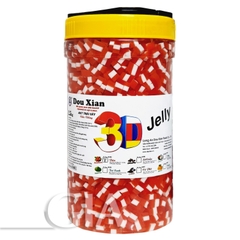 Thạch 3D Douxian hộp 2.5kg - TRÁI CÂY - HẠT NHỎ