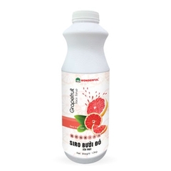 Siro Wonderful chai 1kg3 - BƯỞI ĐỎ