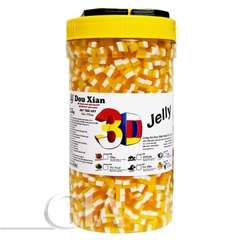 Thạch 3D Douxian hộp 2.5kg - TRÁI CÂY - HẠT NHỎ