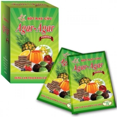 Bột Rau Câu giòn Hoàng Yến hộp 250g (10 gói x 25g)