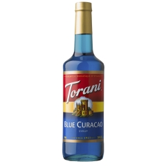 Syrup Torani chai 750ml - BLUE CURACAO