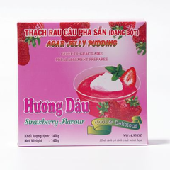 Bột rau câu pha sẵn 140g - DÂU