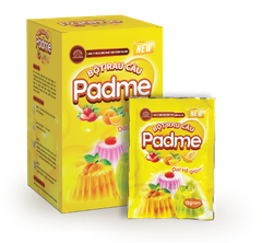 Bột rau câu Padme hộp 10 gói x 12g
