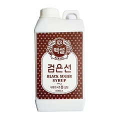 Siro đường đen Hàn Quốc TCP chai 1kg